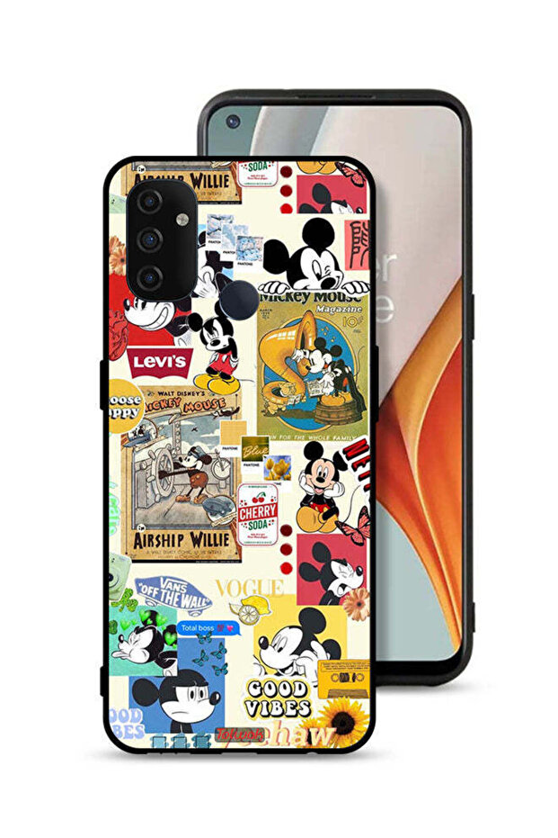 OnePlus Nord N100 Protective Case Cover Chose Happy And Stickers