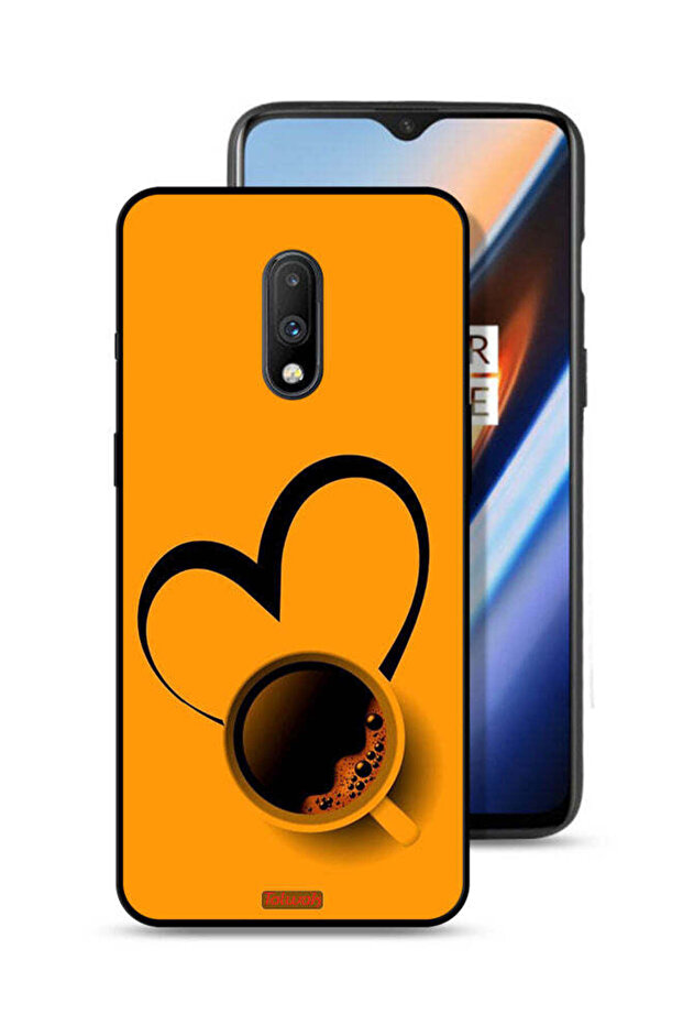 OnePlus 7 Protective Case Cover Coffee Cup Art