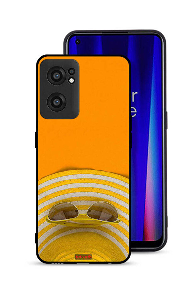 غطاء حماية واقٍ لهاتف OnePlus Nord CE 2 5G مع قبعة ونظارات