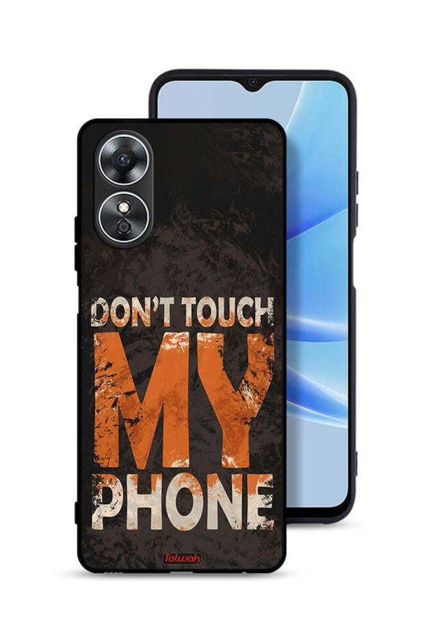 Oppo A17 Protective Case Cover Do Not Touch My Phone