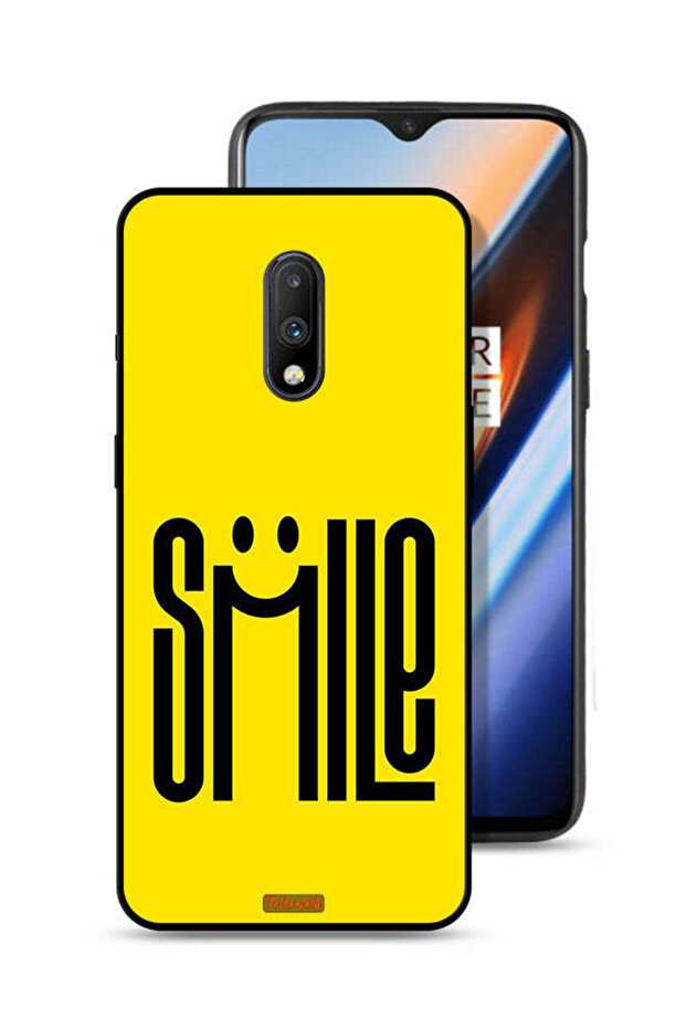 OnePlus 7 Protective Case Cover Smile Art