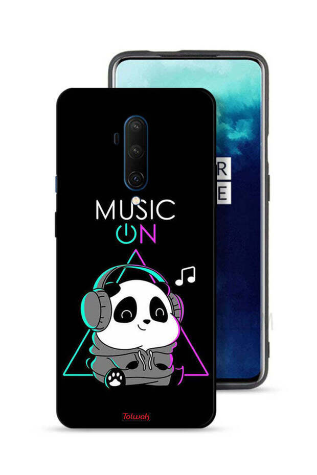 OnePlus 7T Pro Protective Case Cover Music On Panda