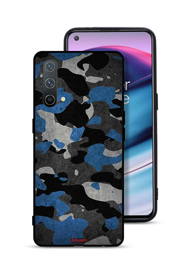 غطاء حماية لهاتف OnePlus Nord CE 5G بنمط مموه