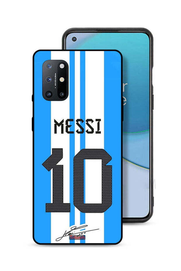 غطاء حماية لهاتف OnePlus 8T Plus 5G بتصميم Messi 10