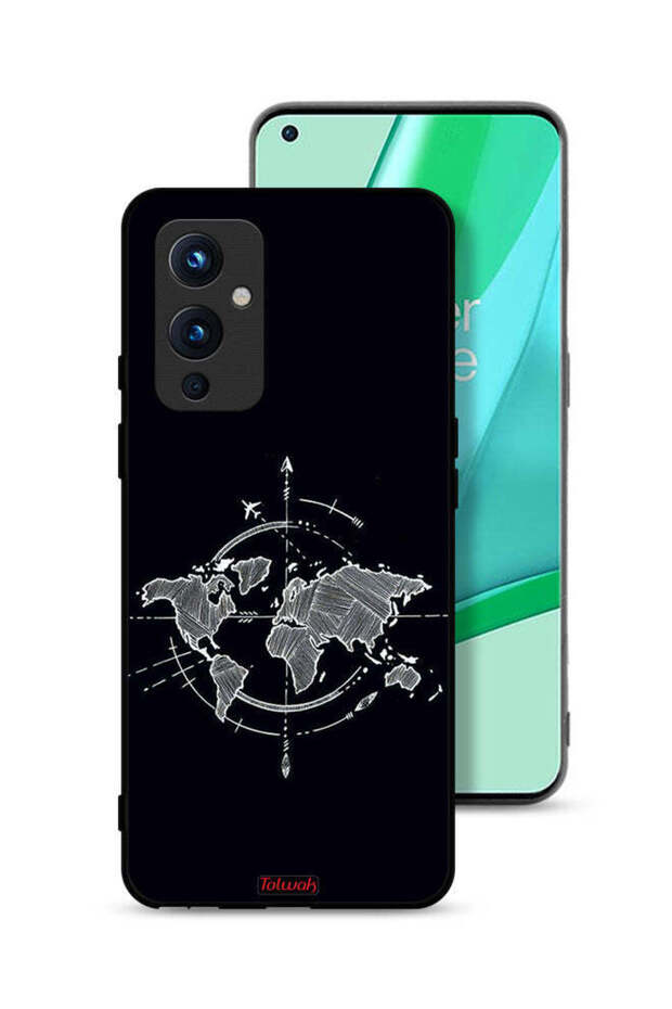 OnePlus 9 5G Protective Case Cover Compass Art