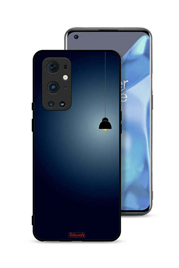 غطاء حماية لهاتف OnePlus 9 Pro 5G بإضاءة فنية معلقة