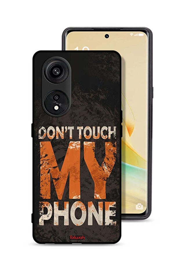 Oppo A1 Pro Protective Case Cover Do Not Touch My Phone