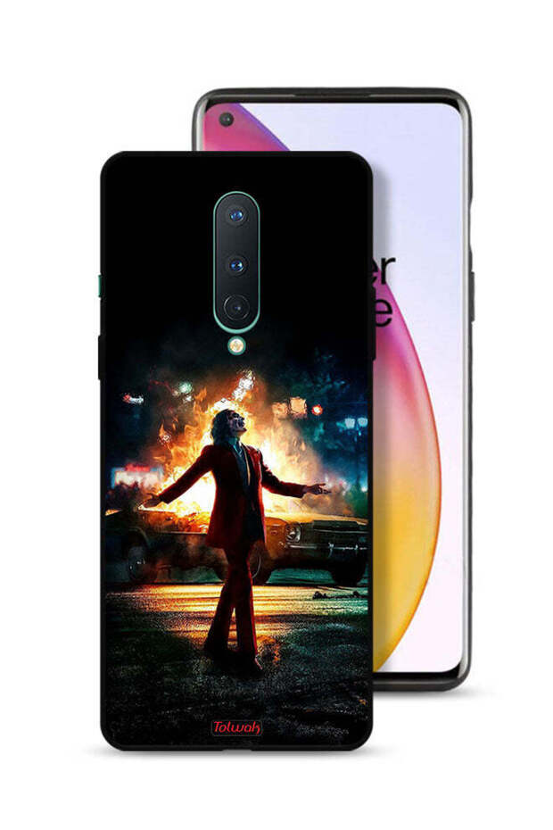 OnePlus 8 Protective Case Cover Joker Happy Mode