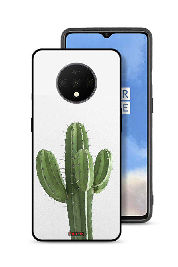 OnePlus 7T Protective Case Cover Cactus Plant