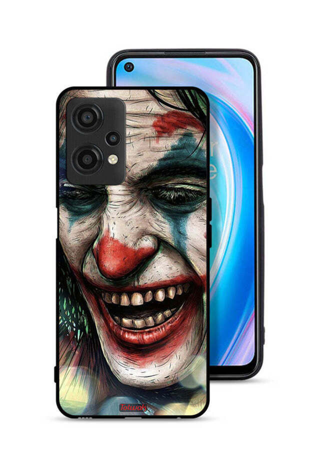 غطاء حماية لهاتف OnePlus Nord CE 2 Lite 5G بطبعة وجه الجوكر الضاحك
