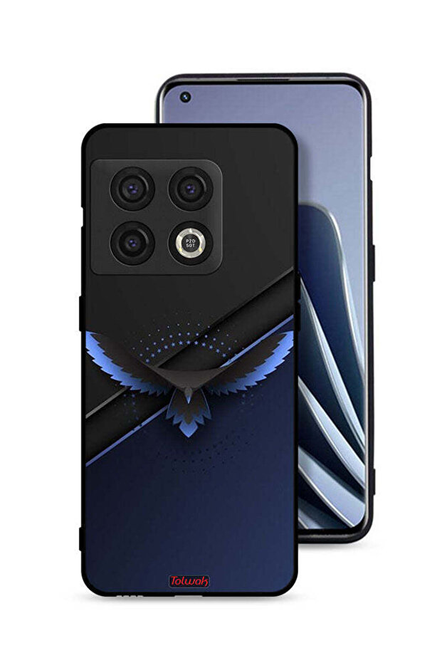 غطاء حماية لهاتف OnePlus 10 Pro 5G بتصميم فن تجريدي رقمي من النسر