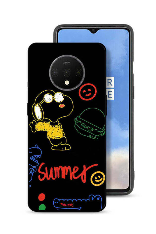 OnePlus 7T Protective Case Cover Summer Sticker