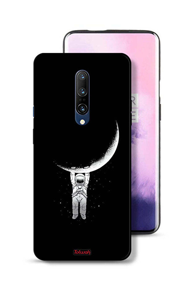 OnePlus 7 Pro Protective Case Cover Hanging From Moon