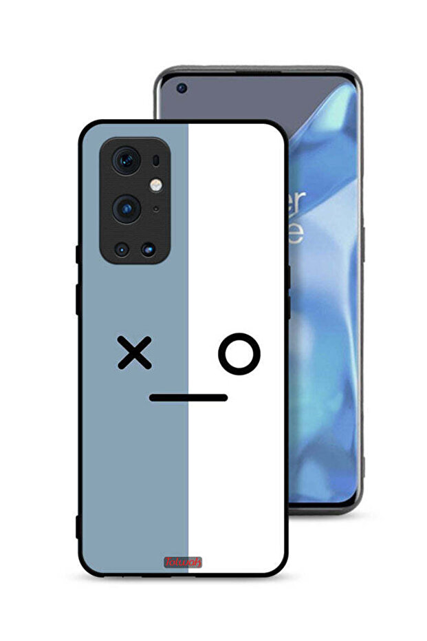 غطاء حماية لهاتف OnePlus 9 Pro 5G بأيقونات الوجه