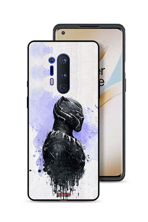 غطاء حماية لهاتف OnePlus 8 Pro بتصميم النمر الأسود