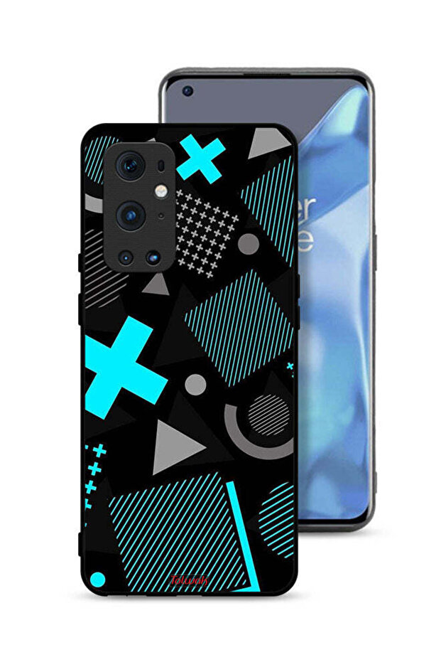 غطاء حماية لهاتف OnePlus 9 Pro 5G برسومات أيقونات لعبة Squid