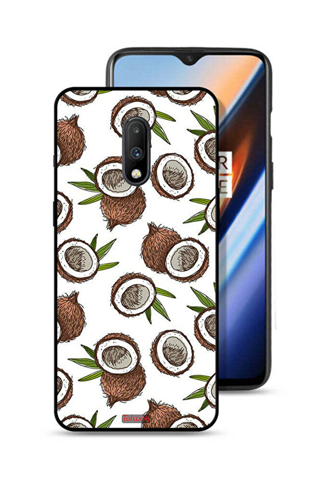 غطاء حماية لهاتف OnePlus 7 بلون جوز الهند