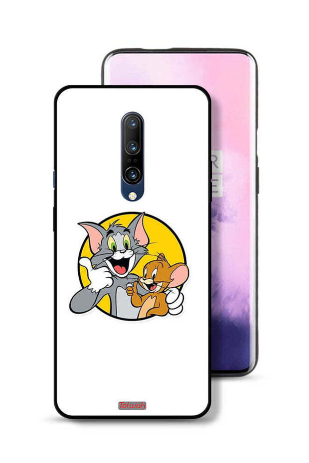 غطاء حماية لهاتف OnePlus 7 Pro بتصميم توم وجيري