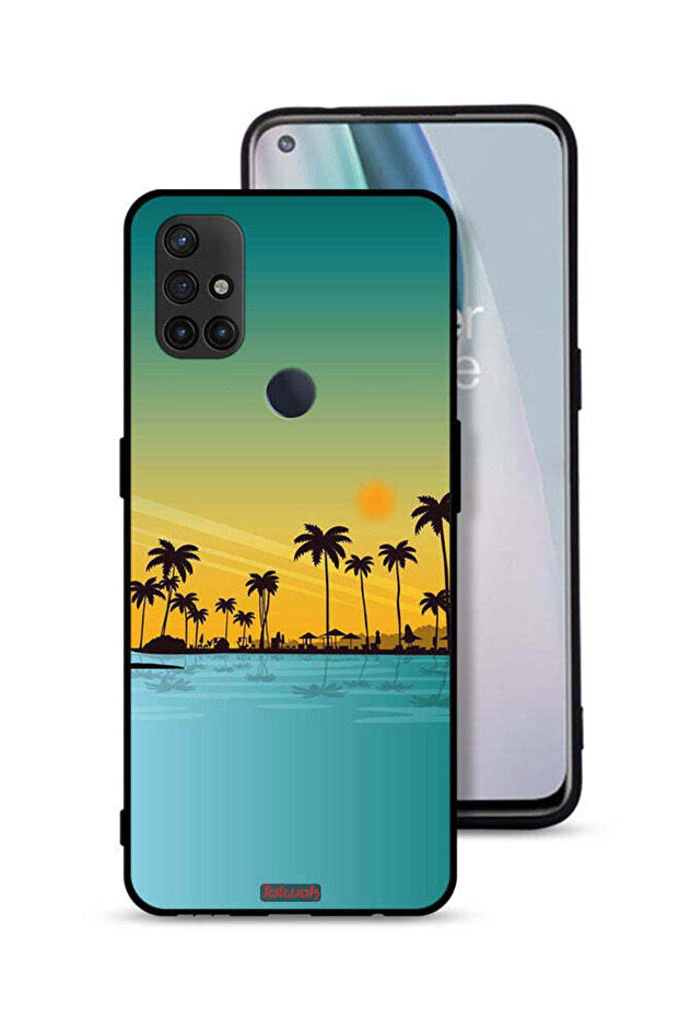 غطاء حماية لهاتف OnePlus Nord N10 5G بنقشة فن تجريدي