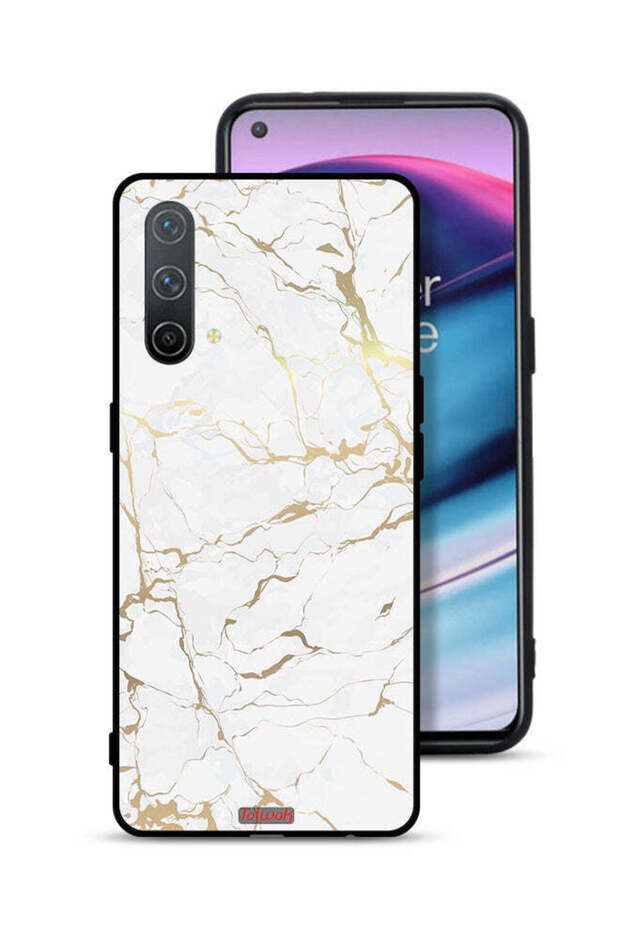 غطاء حماية لهاتف OnePlus Nord CE 5G بنمط رخامي