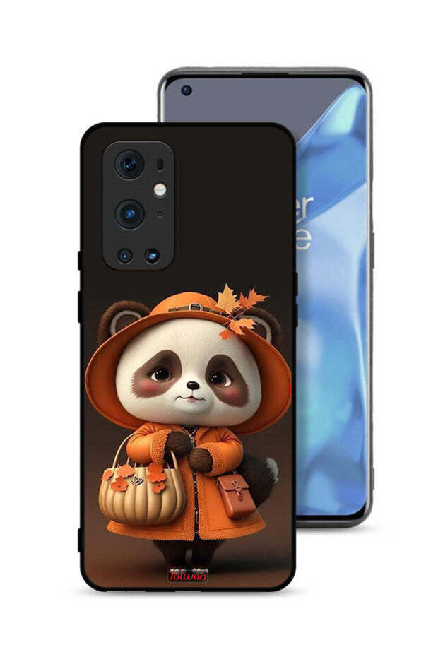 غطاء حماية لهاتف OnePlus 9 Pro 5G بتصميم سيدة الباندا اللطيفة