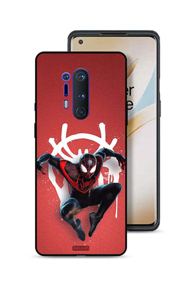 غطاء حماية لجهاز OnePlus 8 Pro بتصميم سبايدرمان