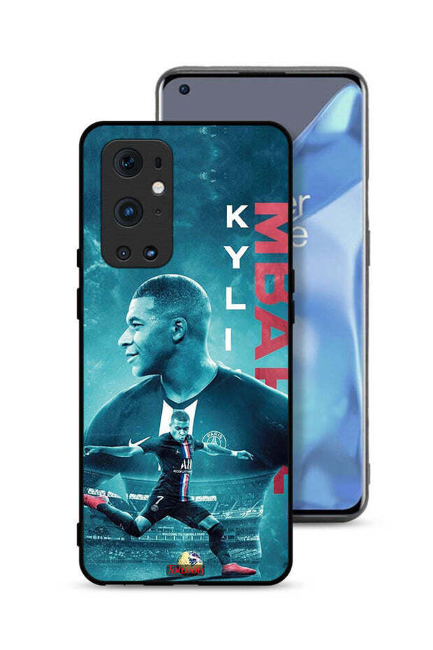 غطاء حماية لهاتف OnePlus 9 Pro 5G مع ملصق Mbappe