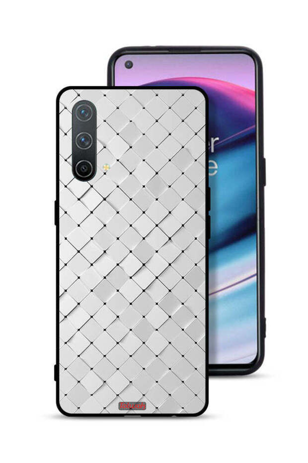 غطاء حماية لهاتف OnePlus Nord CE 5G بنقشة البلاط