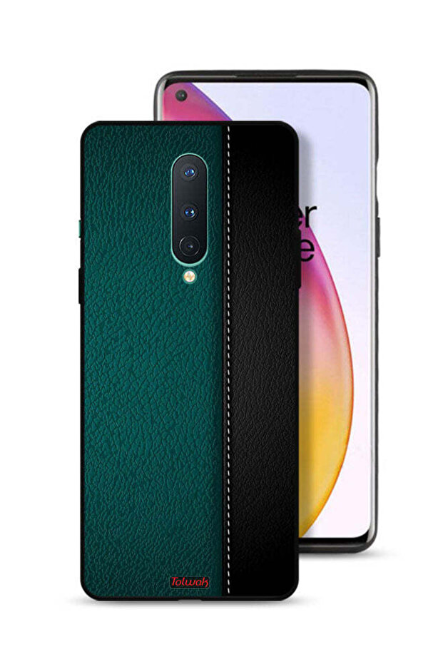 غطاء حماية جلدي بنمط OnePlus 8 - 1