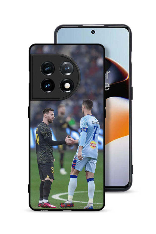 غطاء حماية لهاتف OnePlus 11 5G ميسي ورونالدو