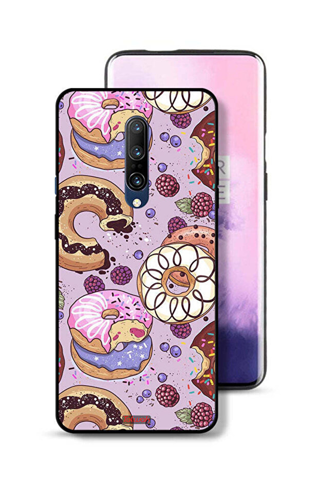 OnePlus 7 Pro Protective Case Cover Donuts Art