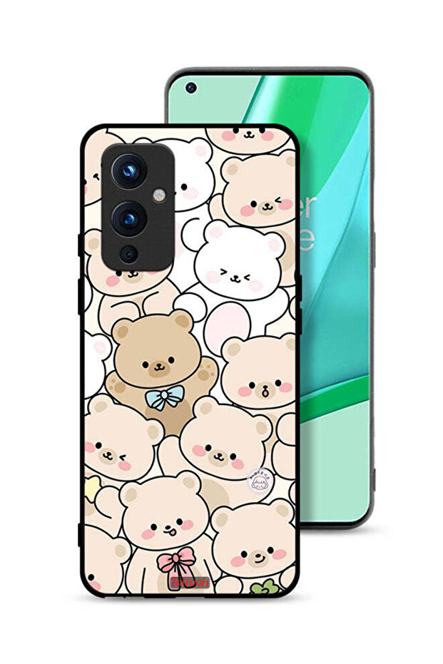 غطاء حماية لهاتف OnePlus 9 5G بنقشة الدببة - 1