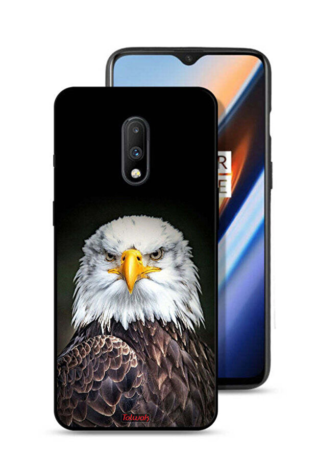 غطاء حماية لهاتف OnePlus 7 بتصميم النسر - 1