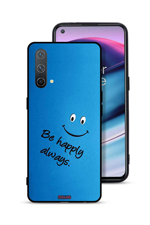 OnePlus Nord CE 5G Protective Case Cover Be Happy Always
