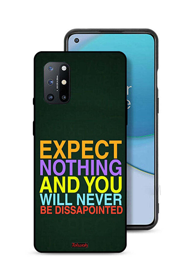 غطاء حماية لهاتف OnePlus 8T Plus 5G لا تتوقع شيئًا ولن تشعر بخيبة الأمل أبدًا
