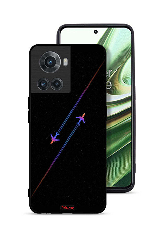 غطاء حماية لهاتف OnePlus 10R 5G برسومات طائرات