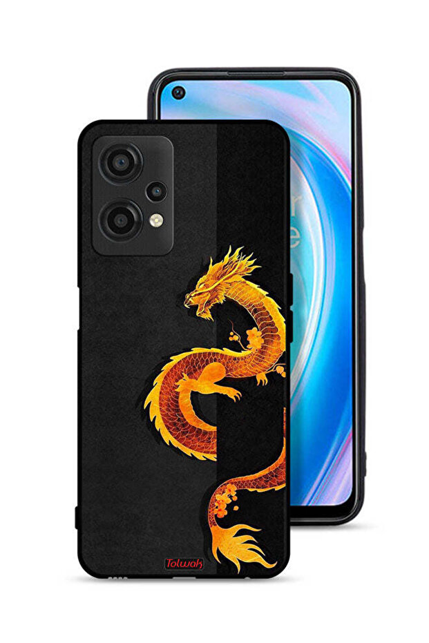 غطاء حماية لهاتف OnePlus Nord CE 2 Lite 5G بنقشة فن التنين