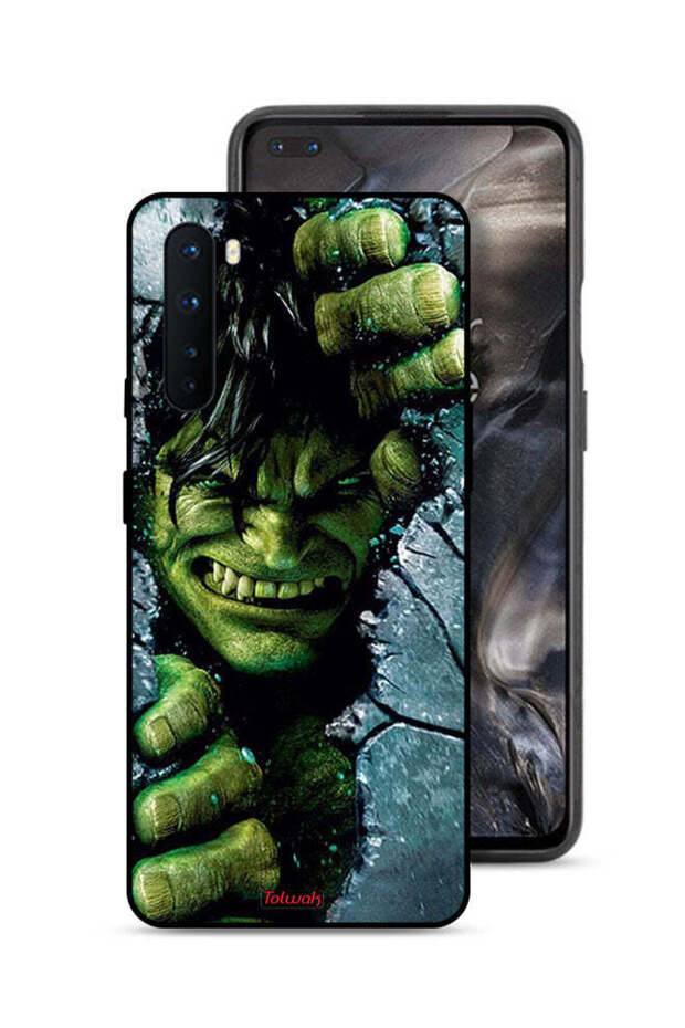 غطاء حماية OnePlus Nord بتصميم هالك المذهل