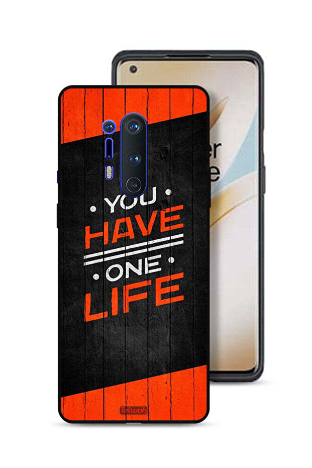 غطاء حماية لهاتف OnePlus 8 Pro - لديك حياة واحدة
