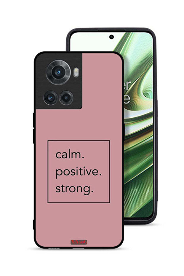 OnePlus 10R 5G Protective Case Cover Calm Positive Strong