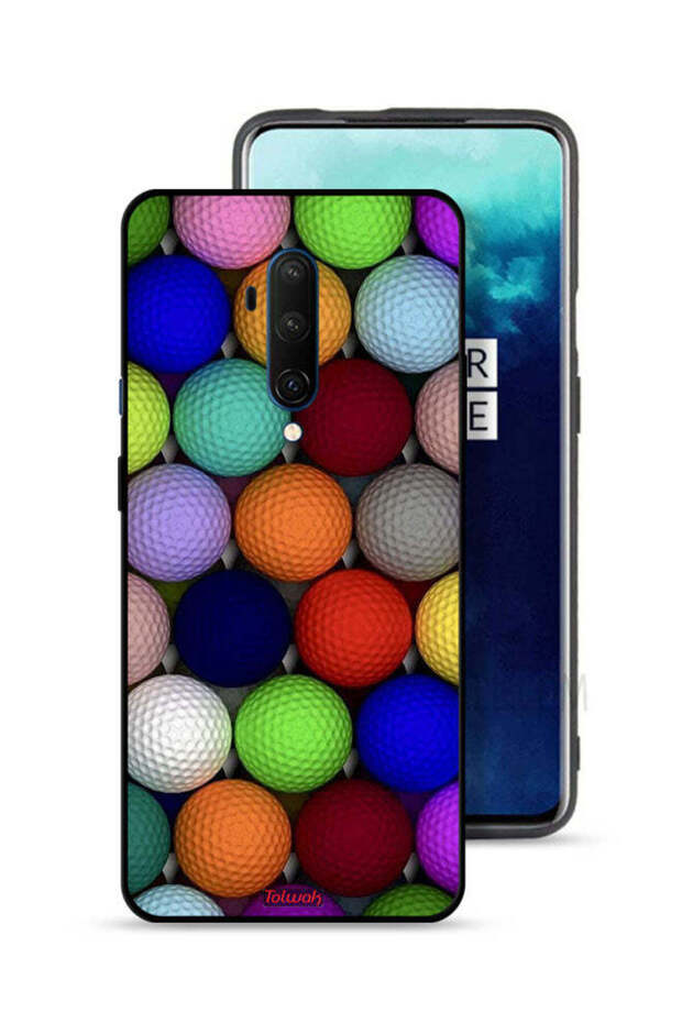 OnePlus 7T Pro Protective Case Cover Balls Abstract Art
