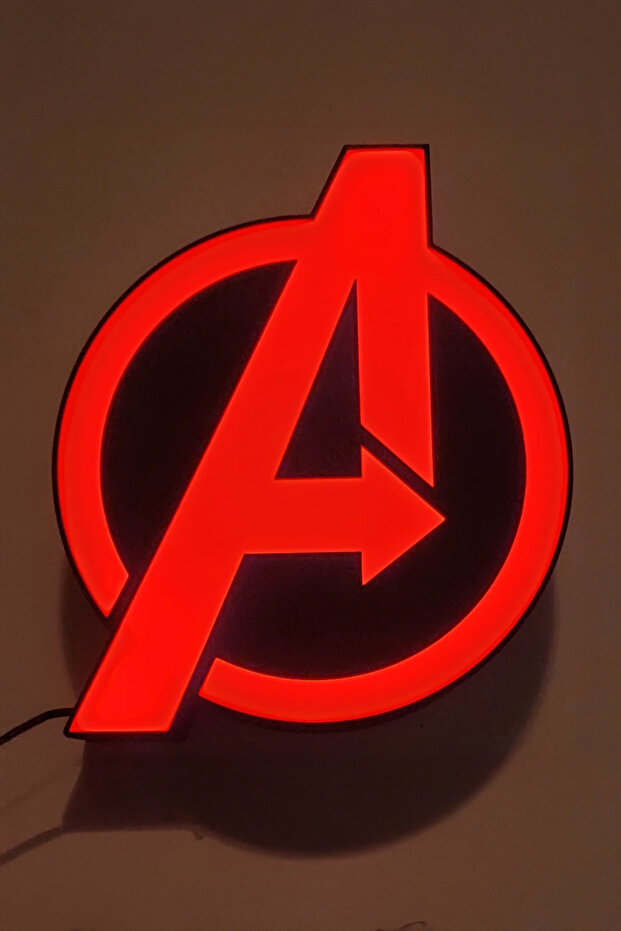 Avengers Tasarımlı Gece Lambası - 1