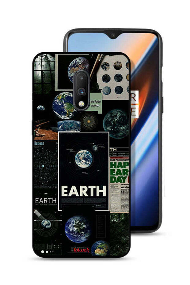OnePlus 7 Protective Case Cover Earth