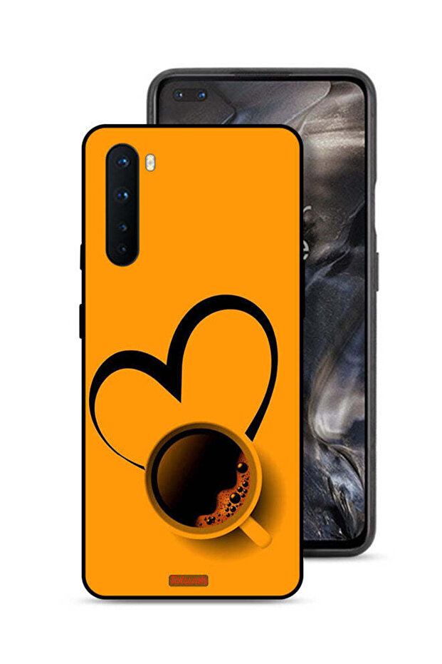 غطاء حماية لهاتف OnePlus Nord - فن فنجان القهوة