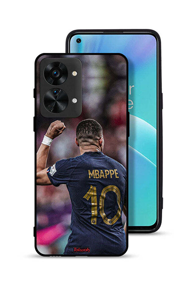غطاء حماية لهاتف OnePlus Nord 2T 5G بتصميم Mbappe 10