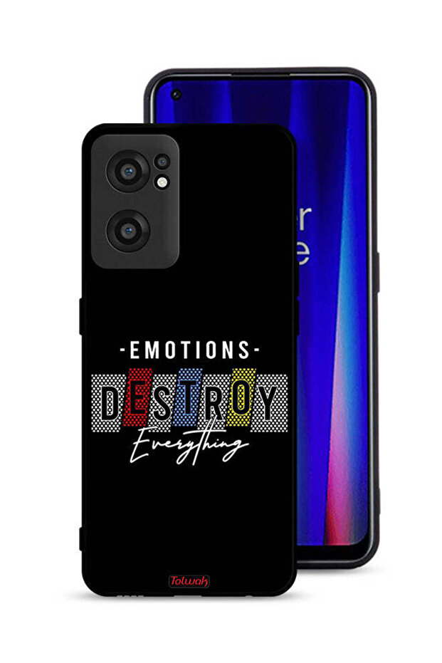 غطاء حماية لهاتف OnePlus Nord CE 2 5G - العواطف تدمر كل شيء