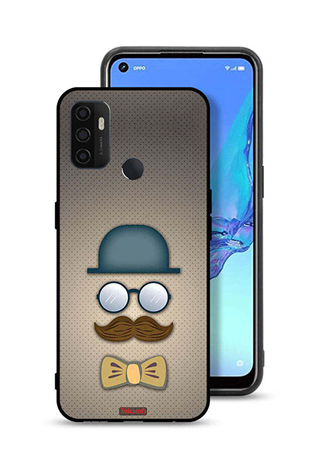 Oppo A33 (2020) Protective Case Cover ManS Head Art