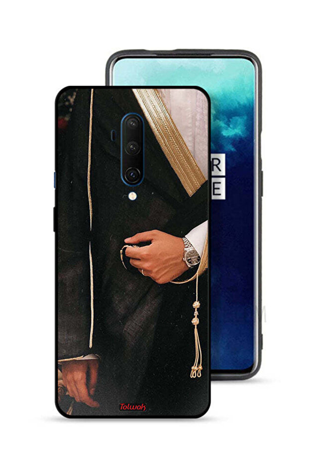 غطاء حماية لهاتف OnePlus 7T Pro بتصميم عربي