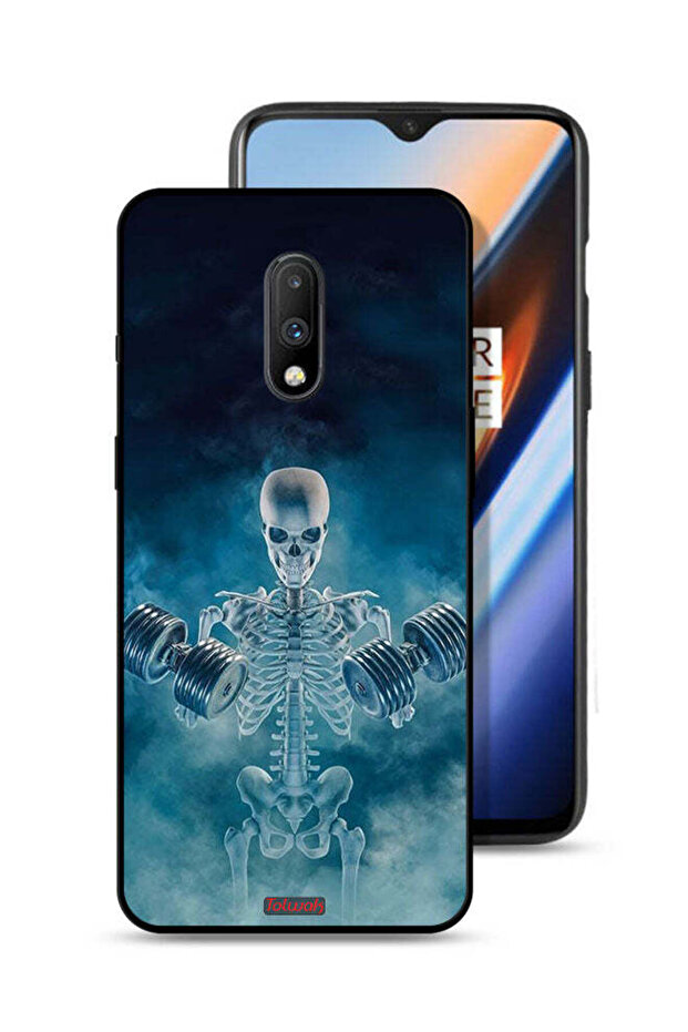 OnePlus 7 Protective Case Cover No Pain No Gain Pose