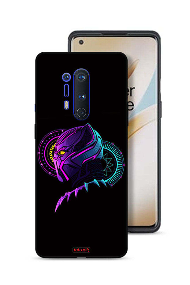 غطاء حماية لهاتف OnePlus 8 Pro، رسم فني رقمي بسيط عالي الدقة